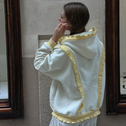 Butterfly jacket- Buttercream