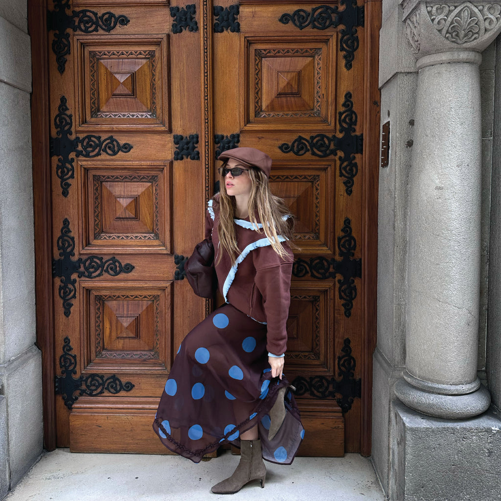 Butterfly jacket- Chocolate