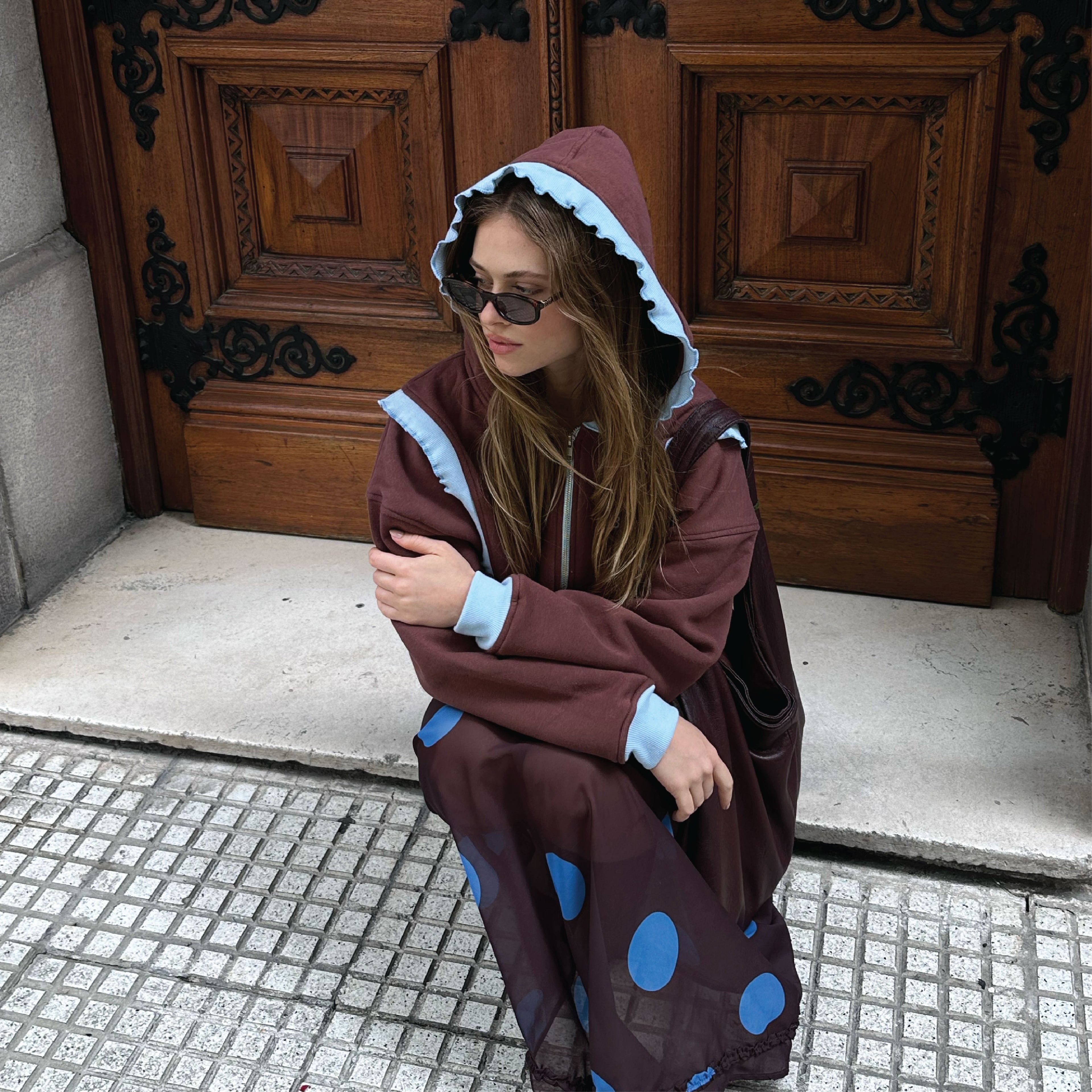 Butterfly jacket- Chocolate